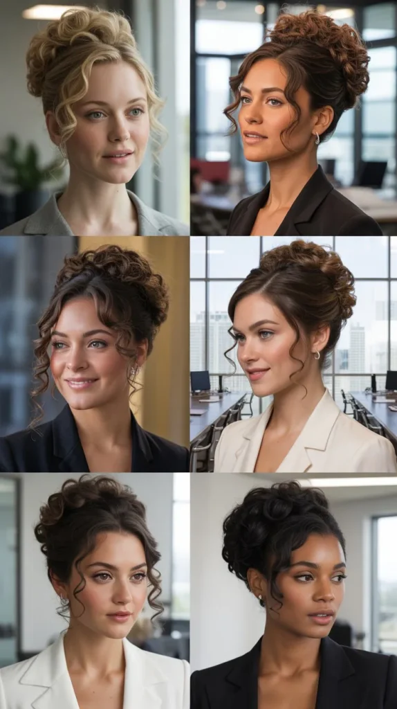 5. Twisted Crown Updo