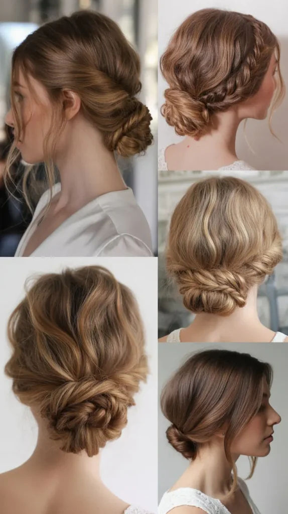 Low Twisted Chignon