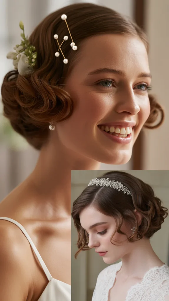 Curled Bob with Accessories