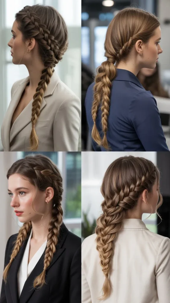Cascading Braid with Volume Pieces