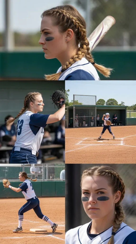 . Half-Up Half-Down with Braid