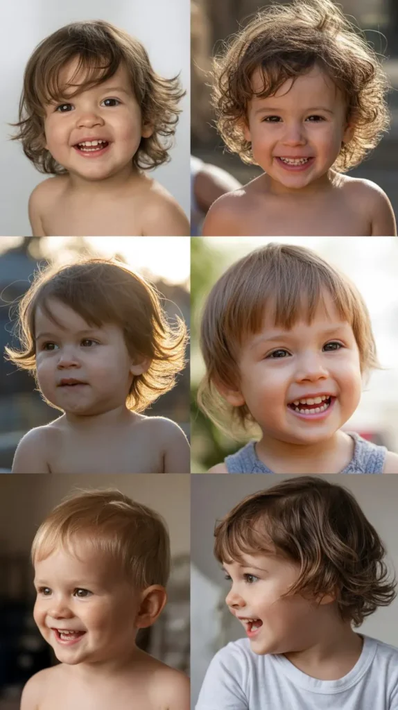 Long Hair With Light Fade