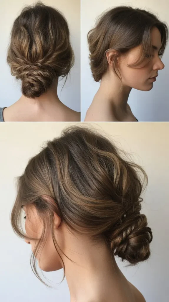  The Messy French Twist