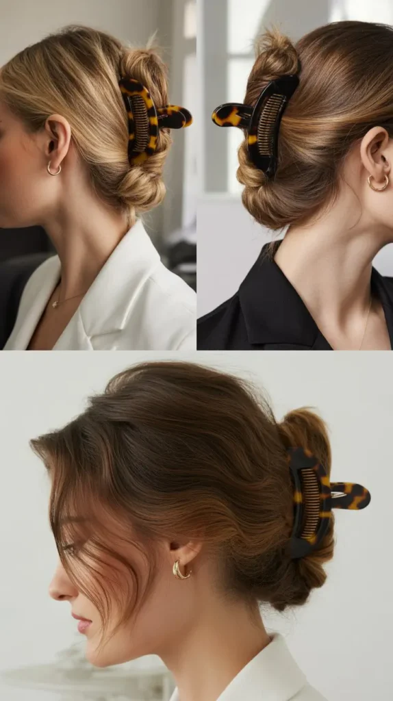 22. The Double Claw Clip Stack