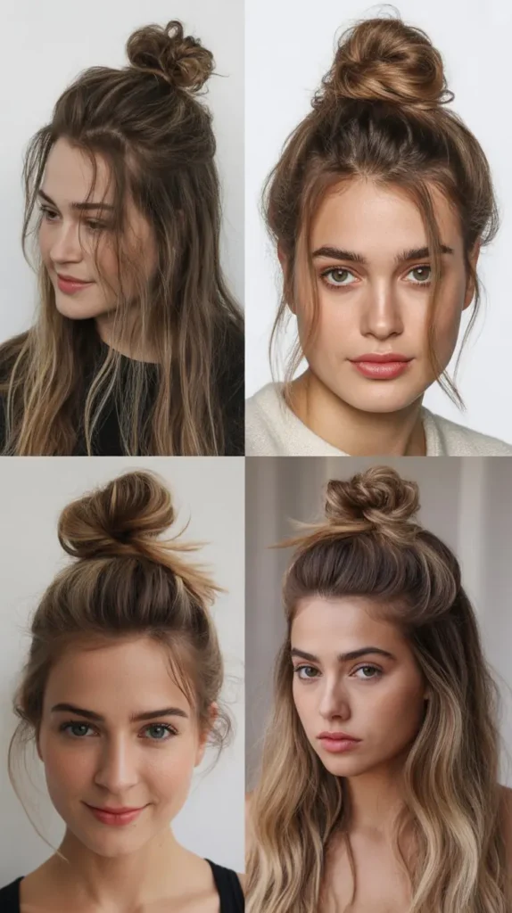 Messy Top Knot