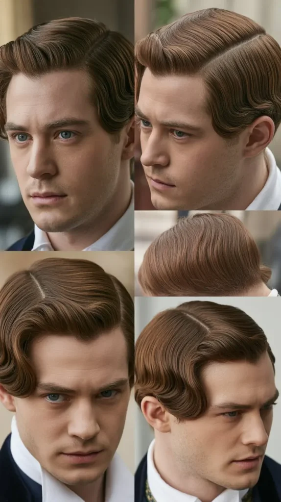 The Classic Regency Side Part