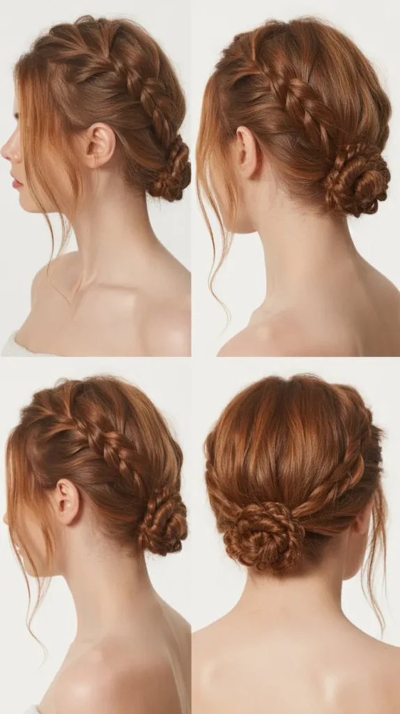Braided Messy Bun