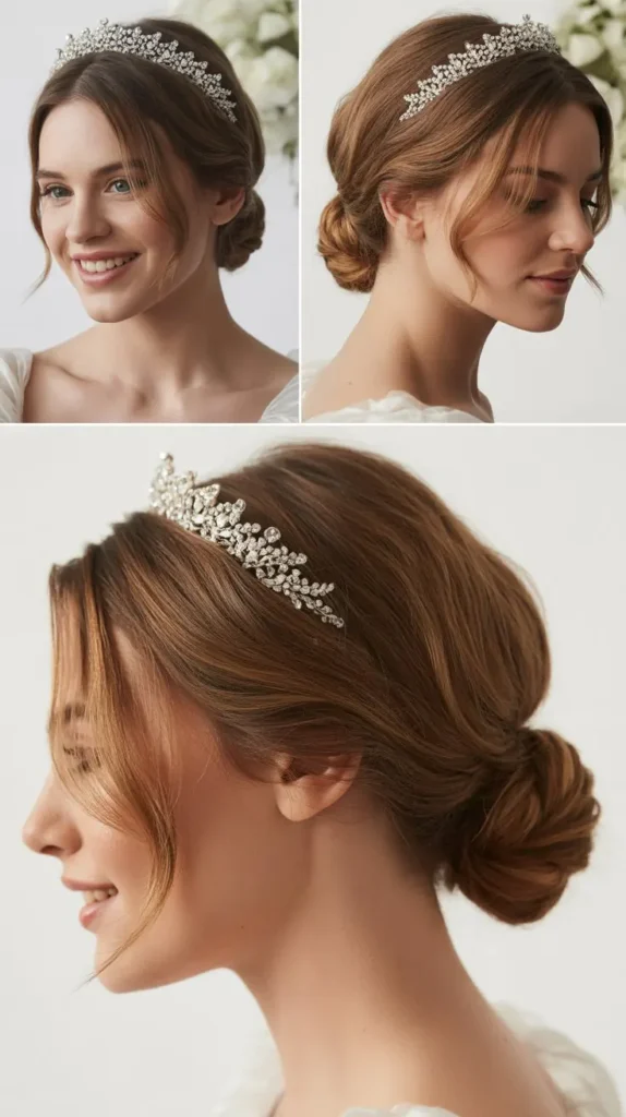 Short Hair Half-Up Bun