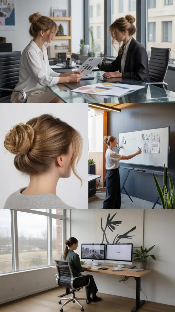 13. Volumizing Space Buns