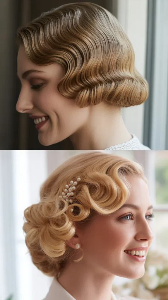 Vintage Finger Waves