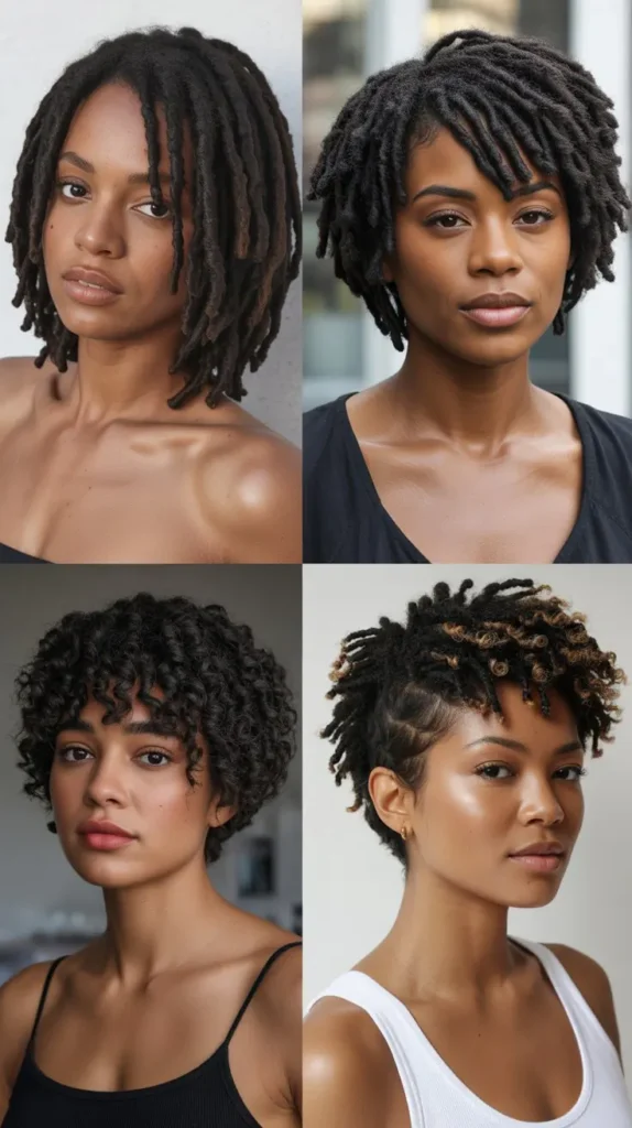  Layered Short Locs