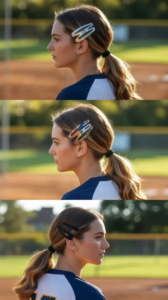 Side Swept with Clip