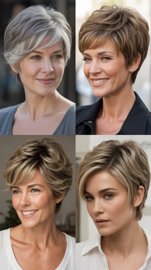 Textured Pixie Wedge