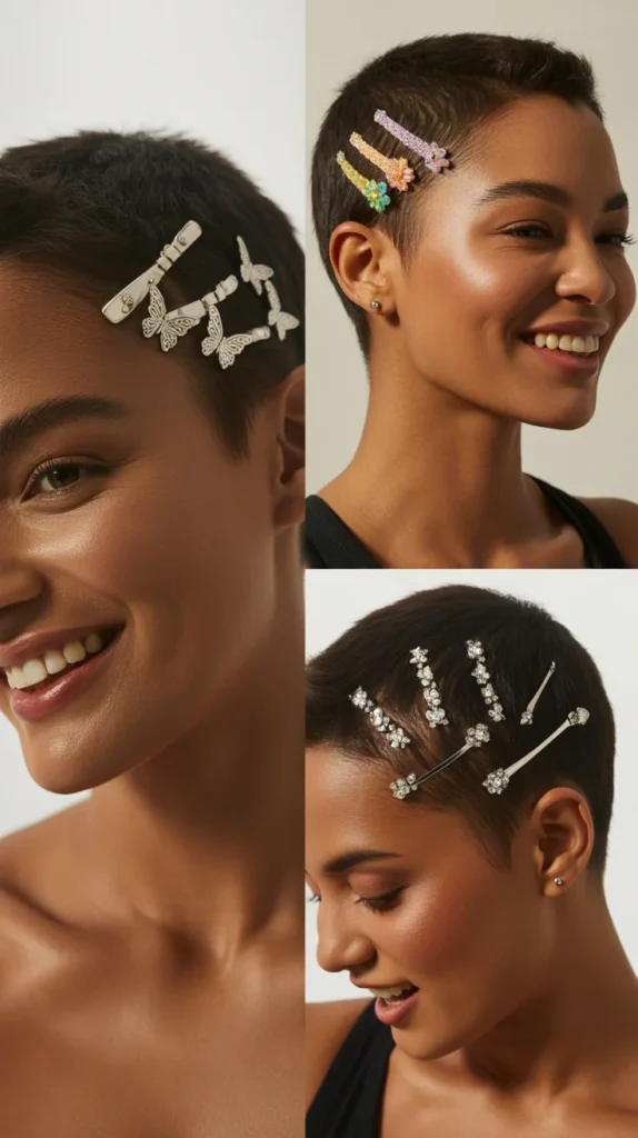 Pixie with Decorative Clips