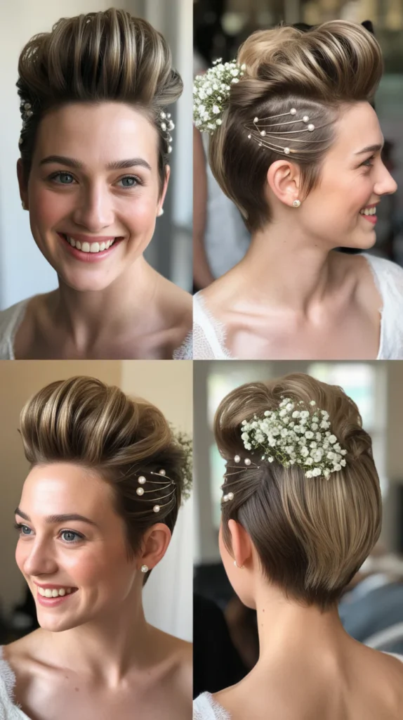 Faux Mohawk on Short Hair