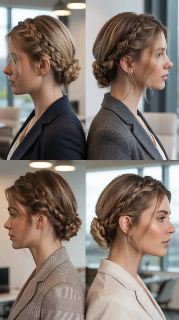  Dutch Braid Updo