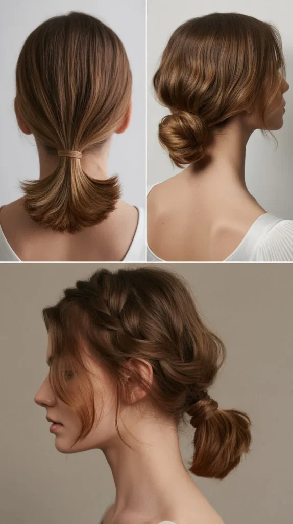  Sleek Low Ponytail