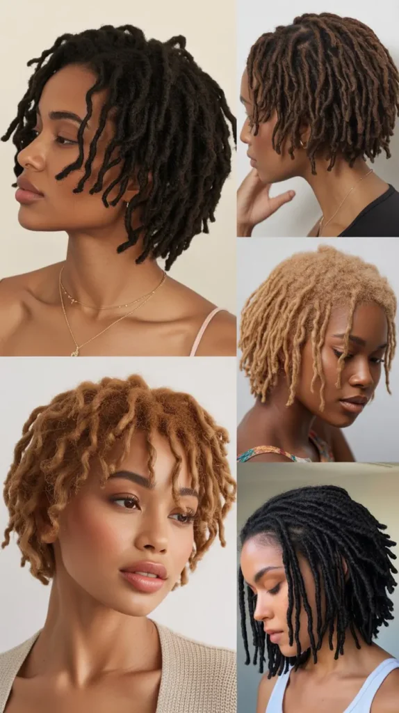 Short Butterfly Locs