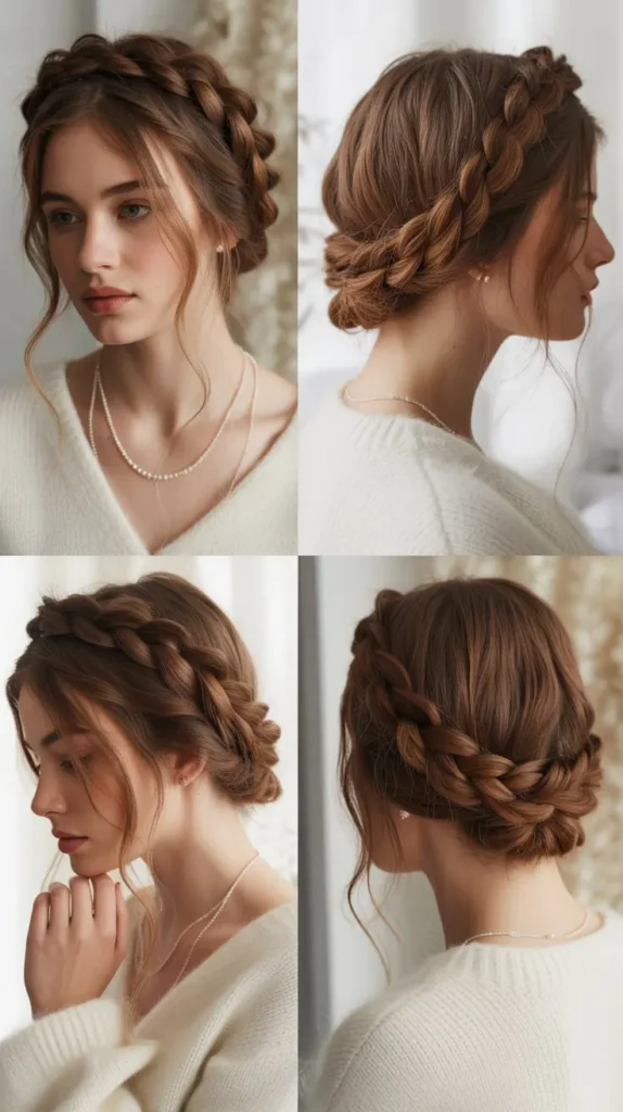 Twisted Crown Braid