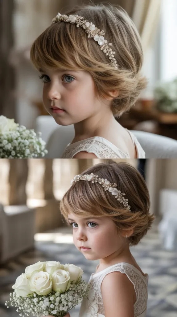 Layered Pixie with Headband