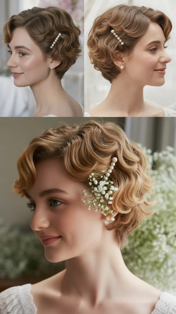 Elegant Pixie Waves