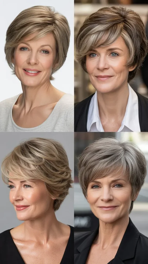 Wedge with Highlights at Crown