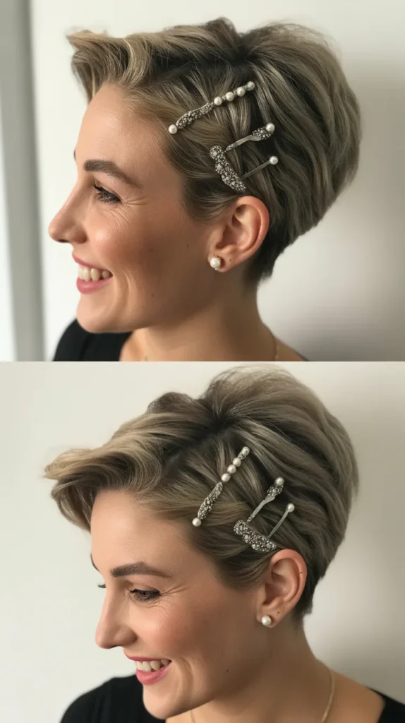 Vintage Glam Pin Curls