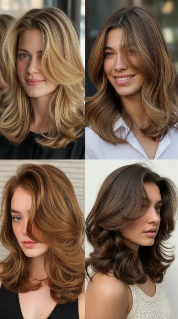 Layered Blowout Style