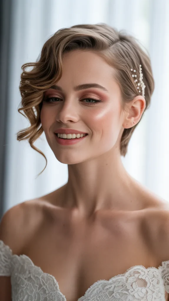 Tousled Bob with Soft Highlights