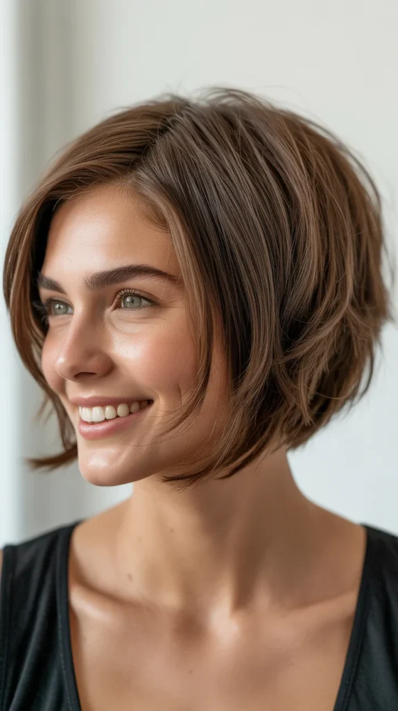 Short Wedge with Volume at Crown