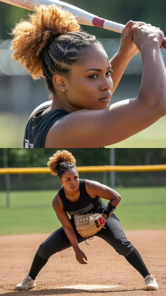  Braid-Out Textured Bun