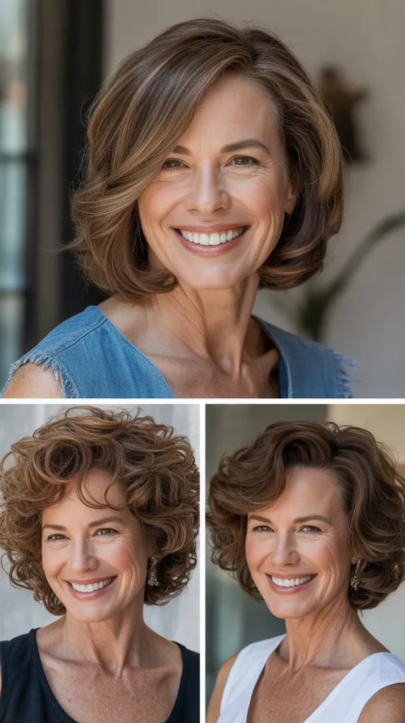  Wedge Bob with Side Part