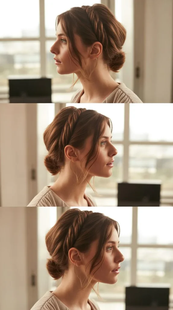 8. Twisted Side Sections Headband Style