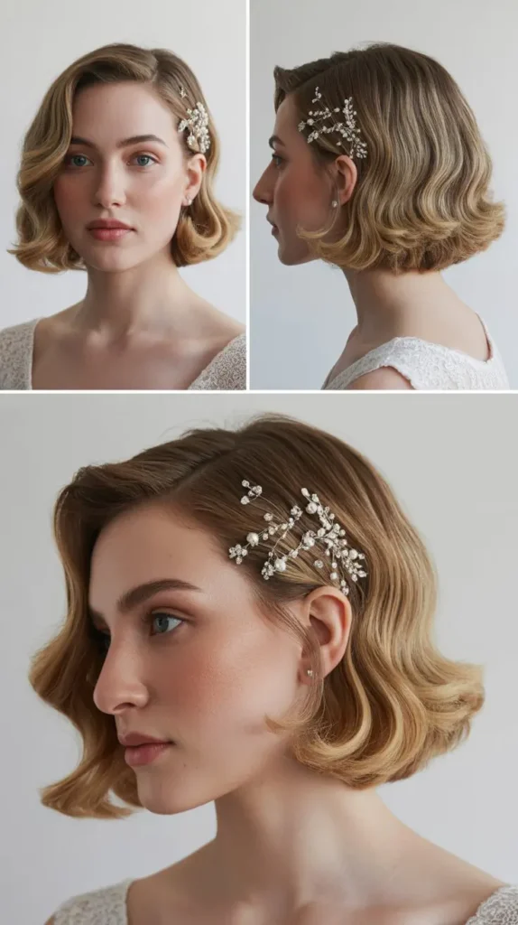  Asymmetrical Bob with Accessories