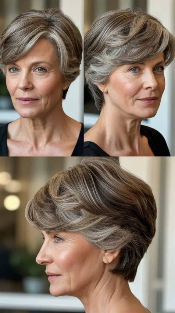 Classic Wedge with Side Part