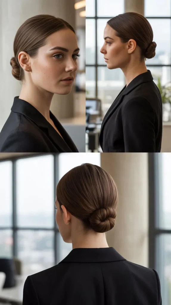 The Classic Low Bun