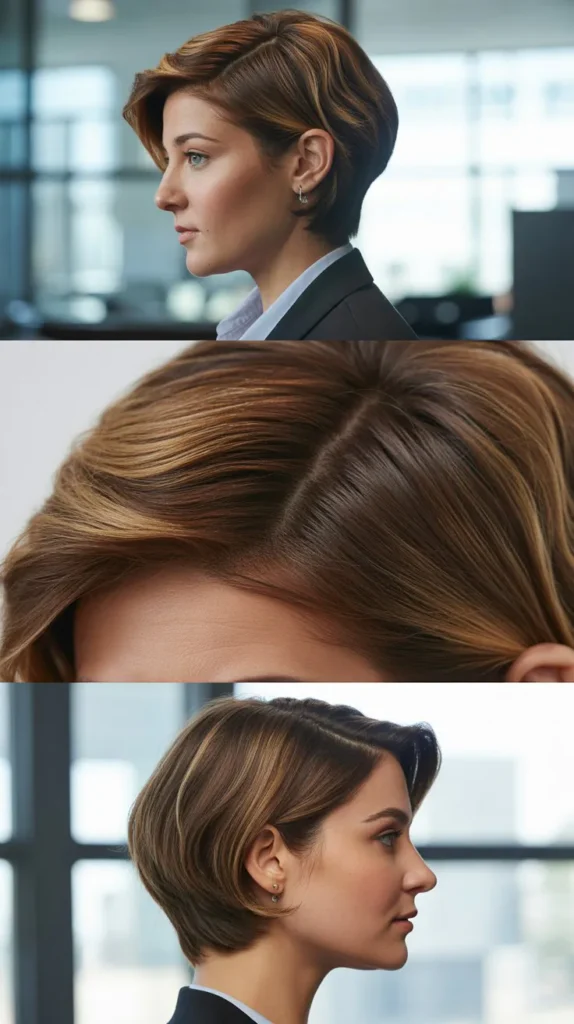 The Textured Side Part