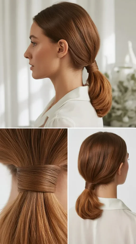 The Wrapped Ponytail Accent