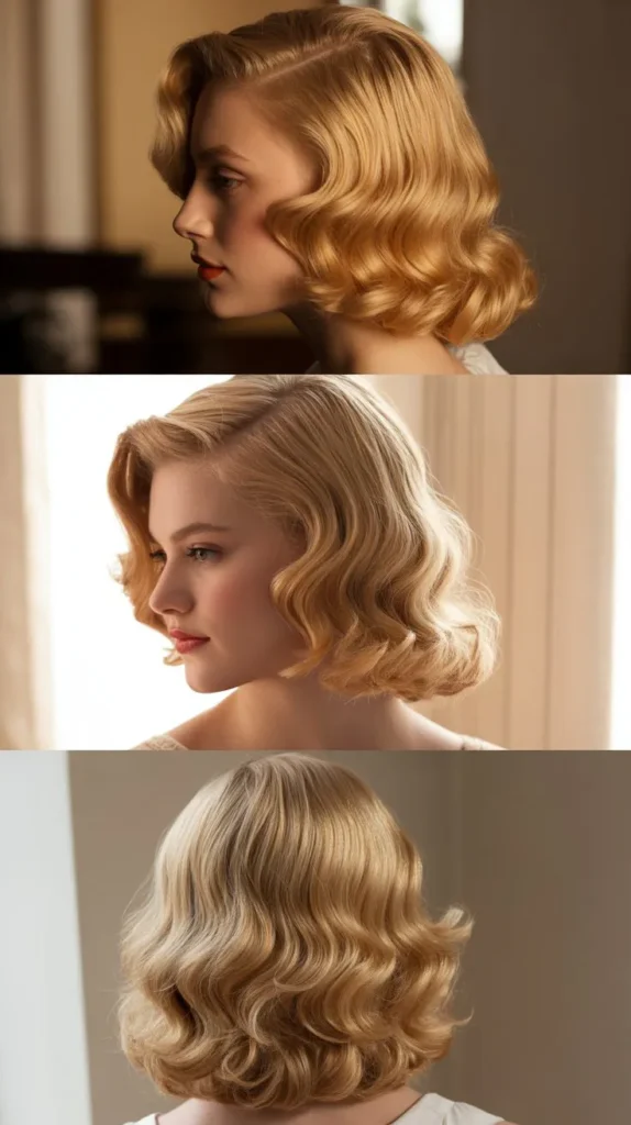 Tousled Vintage Waves