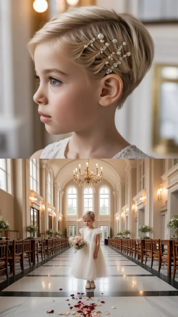  Twisted Pixie with Decorative Pins