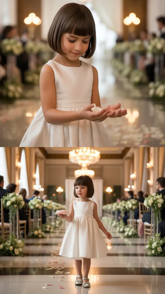 Side Parted Short Bob