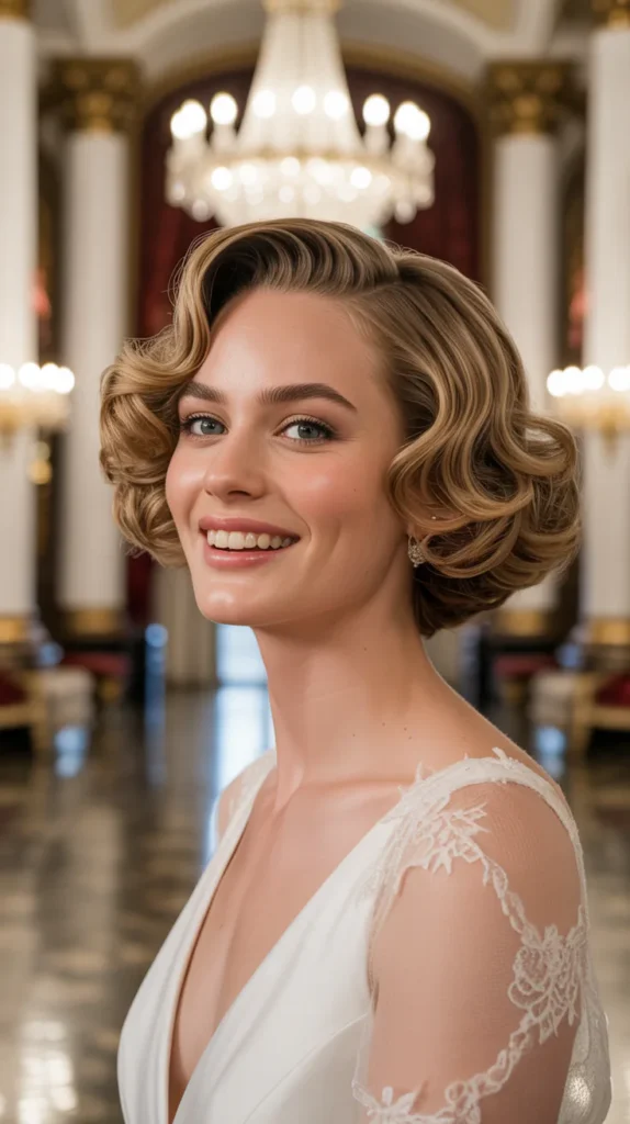  Voluminous Curled Bob