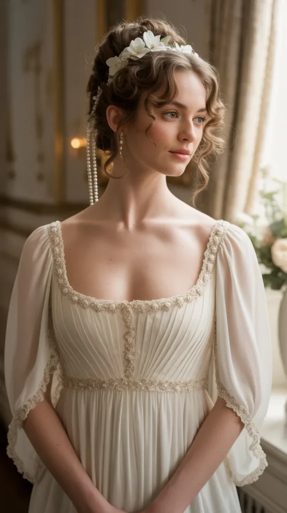 The Signature Daphne Bridgerton Bridal Look