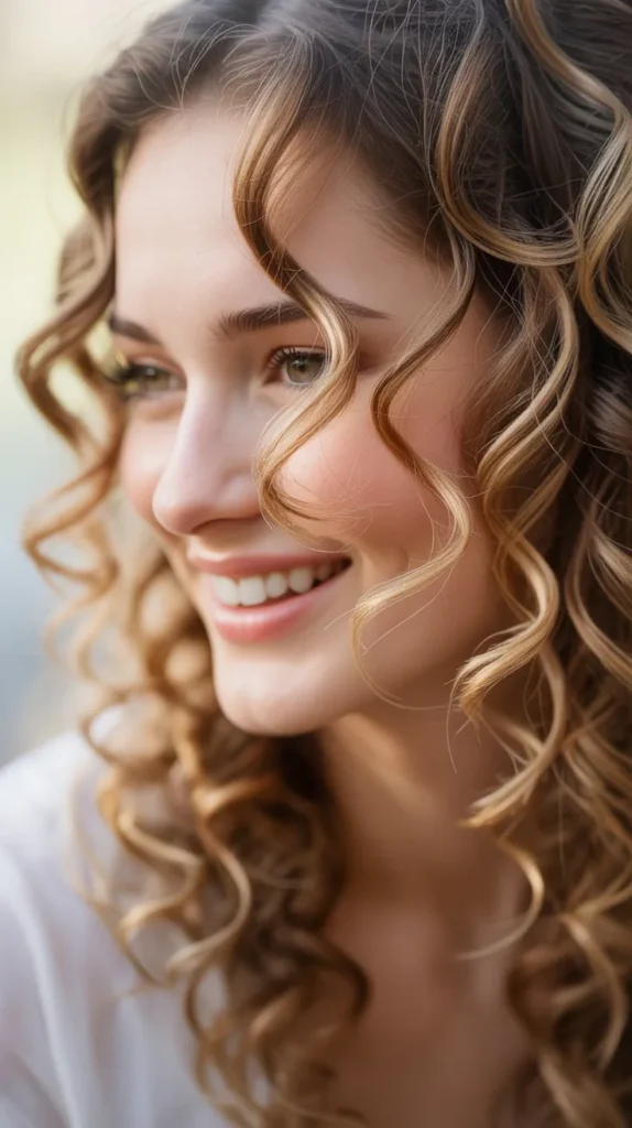 Soft Romantic Ringlet Layers