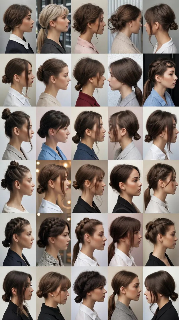 30 Sleek Dirty Hair Updos for Busy Workdays