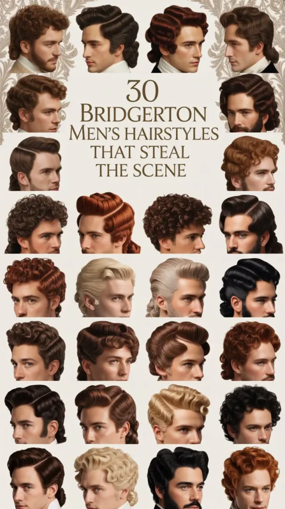 Bridgerton Men’s Hairstyles That Steal the Scene