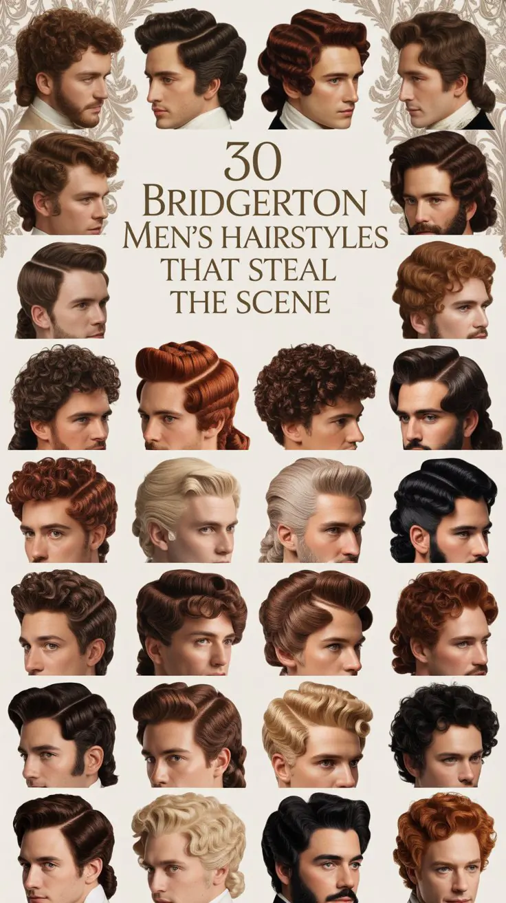 Bridgerton Men’s Hairstyles That Steal the Scene