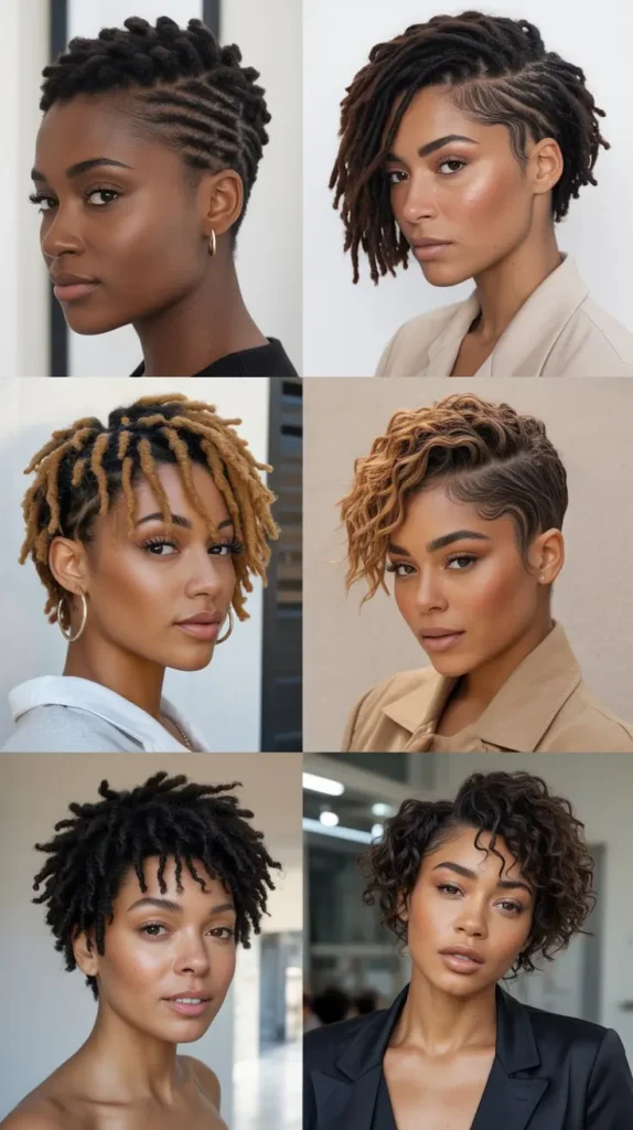 32 Chic Short Loc Styles Black Women Are Loving Right Now