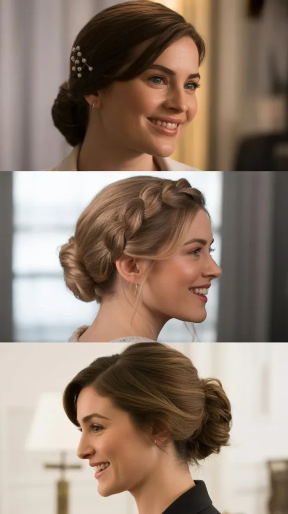 Elegant High Regency Bun