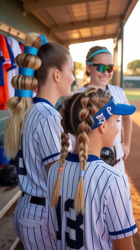 37 Cute Game-Day Hairstyles for Softball Players 37 Cute Game-Day Hairstyles for Softball Players
